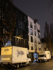 Fin de journée Monte-Meubles Rue Paul Bellamy Nantes